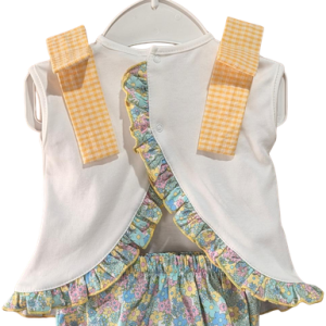 Vestido + tapa fralda 100%alg